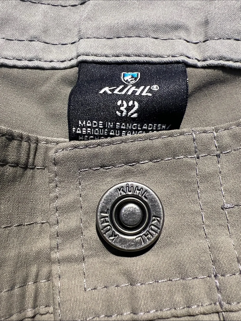 Men's KUHL Casual Cargo Shorts in Light Khaki , used perfect condition - Picture 5 of 11